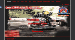 Desktop Screenshot of kartrennbahn.de